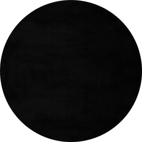 Obsession Kusový koberec Cha Cha 535 black kruh