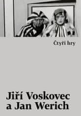 Voskovec Jiří, Werich Jan,: Čtyři hry - Vest pocket revue / Golem / Caesar / Balada z hadrů