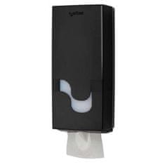Celtex Zásobník na skládaný toaletní papír černý plast - 92260
