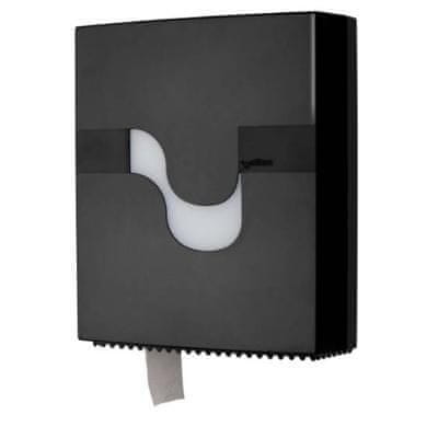 Celtex Zásobník na toaletní papír Maxi černý plast - 92200