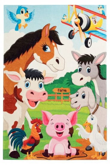 Obsession Dětský kusový koberec Juno 472 Farm