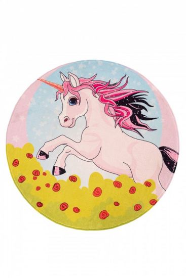 Obsession Dětský kusový koberec Juno 478 Unicorn kruh