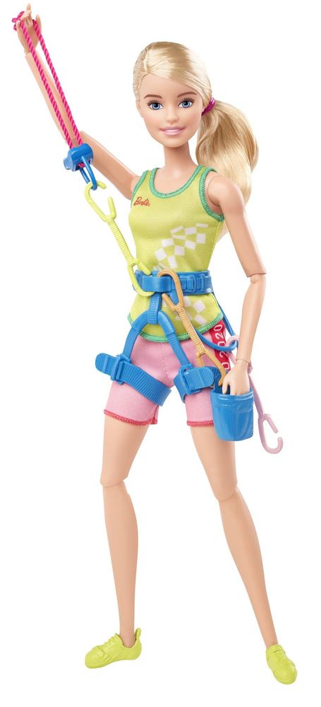 Mattel Barbie Olympionička Horolezkyně