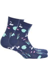 Gemini Dámské vzorované ponožky PERFECT WOMAN fialová 36/38