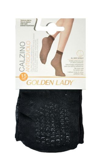 Gemini Dámské ponožky Golden Lady 16G Antiscivolo ABS 15 den A'2
