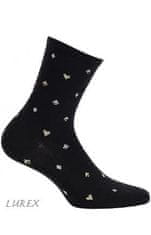 Gemini Dámské ponožky Wola Miyabi W84.142 červená švestka/lurex Univerzální