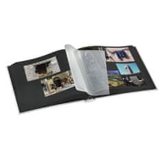 Hama Fotoalbum LA FLEUR 30x30 cm, 100 stran, černá, lepicí