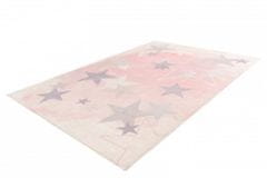Obsession Dětský kusový koberec Stars 410 pink 120x170