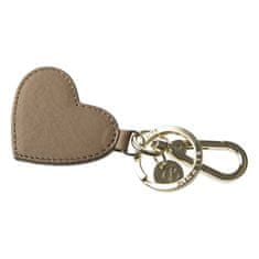 Balmuir Přívěšek na klíče ve tvaru srdce, světle hnědý 