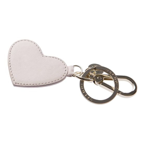 Balmuir Přívěšek na klíče ve tvaru srdce, růžový