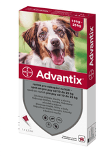 Advantix pro psy spot-on 10-25kg 1x2,5 ml