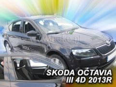 HEKO Ofuky oken Škoda Octavia III. 2013-2020 (přední)