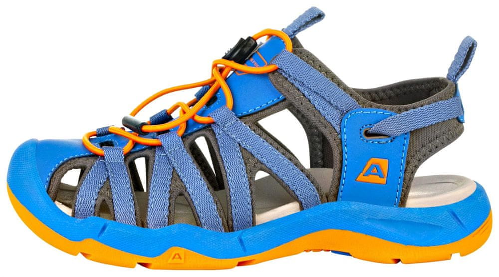 ALPINE PRO chlapecká obuv LANCASTERO KBTR221697 35 modrá