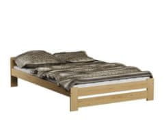 Importworld Dřevěná postel Viktor 120x200 + rošt ZDARMA