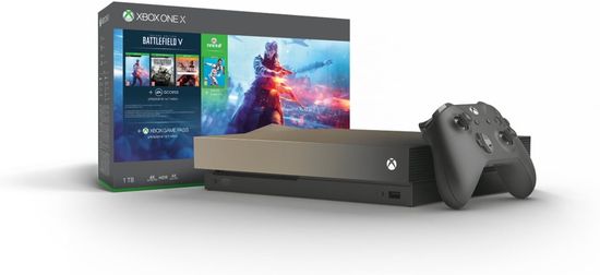 Microsoft Xbox One X 1TB + Battlefield V + Fifa 19 (FMP-00032) - rozbaleno