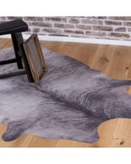 Obsession Kusový koberec Toledo 193 grey 155x190 tvar kožešiny