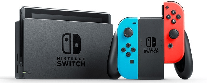 kompaktní herní konzole Nintendo Switch, červená/modrá + Nintendo Labo Vehicle Kit (NSH073) rozměry malá lehká na cesty cestování gaming