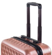 Rock Cestovní kufr ROCK TR-0192/3-M ABS/PC - růžová