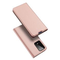 Dux Ducis Skin Pro knížkové kožené pouzdro na Samsung Galaxy S20 Ultra, růžové