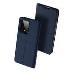 Dux Ducis Skin Pro knížkové kožené pouzdro na Samsung Galaxy S20 Ultra, modré