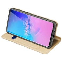 Dux Ducis Skin Pro knížkové kožené pouzdro na Samsung Galaxy S20 Ultra, zlaté