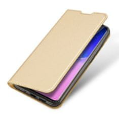 Dux Ducis Skin Pro knížkové kožené pouzdro na Samsung Galaxy S20 Ultra, zlaté