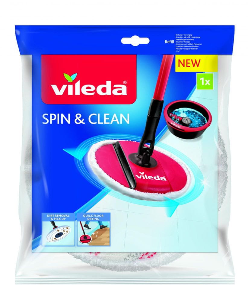 Levně Vileda Spin & Clean náhrada - rozbaleno