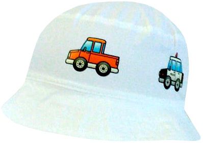 Yetty chlapecký klobouček letní s auty