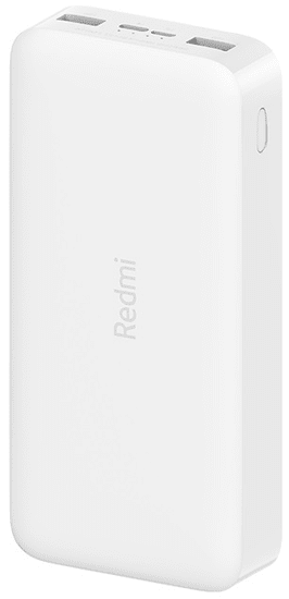 Xiaomi 20 000 mAh Redmi 18W Fast Charge Power Bank White 24983