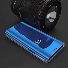 MG Smart Clear View knížkové pouzdro na Huawei P30 Lite, modré