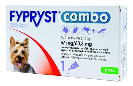 Fypryst combo spot-on S pes 2-10 kg, 1x0,67 ml