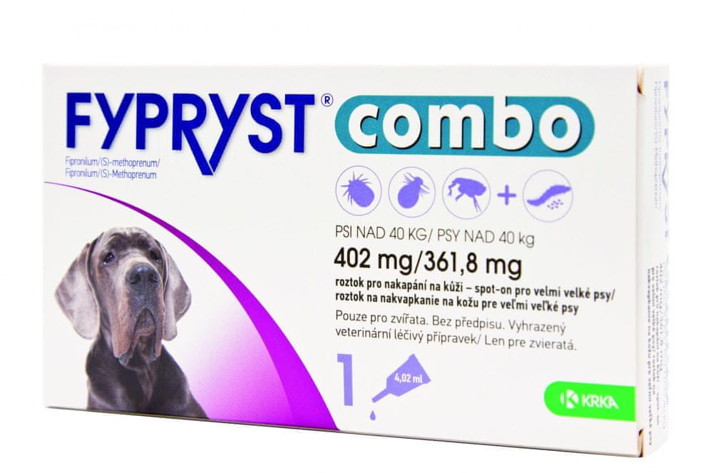 Levně Fypryst combo spot-on XL pes nad 40 kg, 1x4,02 ml