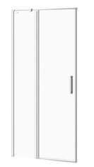 CERSANIT Kyvné dveře s pevným polem moduo 90x195, levé, čiré sklo (S162-005)