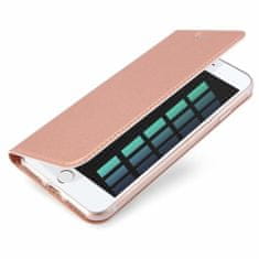 Dux Ducis Skin Pro knížkové kožené pouzdro na iPhone 7/8/SE 2020, růžové