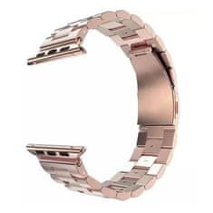 BStrap Stainless Steel Boston řemínek na Apple Watch 38/40/41mm, Rose Gold