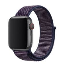 BStrap Nylon řemínek na Apple Watch 42/44/45mm, Purple