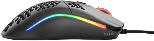 Herní myš Glorious Model O, 6 tlačítek, makra, ergonomie, RGB podsvícení, 12 000 DPI, PixArt PMW3360