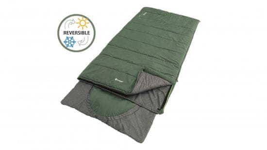 Outwell Spací pytel Sleeping bag Contour Lux XL zelená