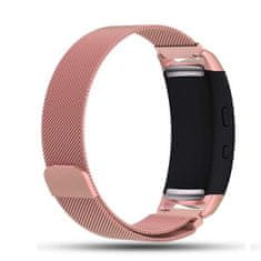 BStrap Milanese řemínek na Samsung Gear Fit 2, rose pink