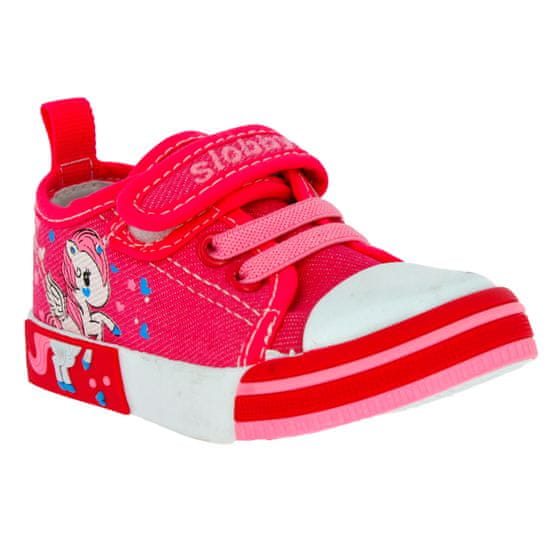 V+J dětská obuv 130-0020-T1 pink