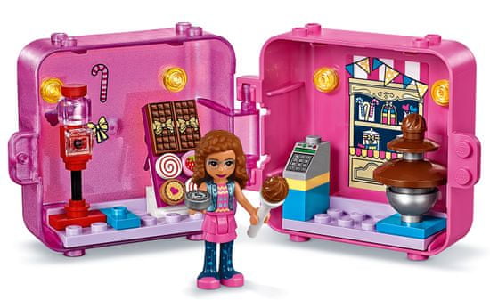 LEGO Friends 41407 Herní boxík: Olivia a dortíky