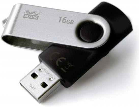 GoodRam UTS2 16GB USB 2.0, černá (UTS2-0160K0R11)