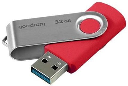 Goodram UTS3 32 GB USB 3.0, červená (UTS3-0320R0R11)