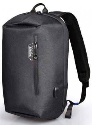 Port Designs San Francisco Backpack batoh na 15,6″ notebook a 10,1″ tablet 135063, šedý