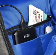 Port Designs New York Backpack batoh na 15,6″ notebook a 10,1″ tablet 135065, šedý
