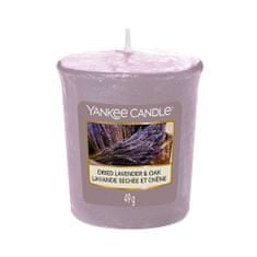 Yankee Candle Svíčka , Sušená levandule a dub, 49 g