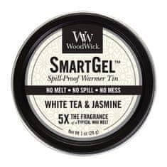 Woodwick Vonný gel , Bílý čaj a jasmín, 28 g