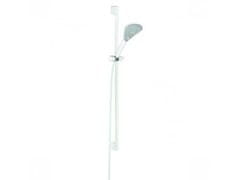 Kludi Sprchový set 3S KLUDI FIZZ, bílý chrom - nástěnná tyč, ruční sprcha, hadice,3 druhy proudu