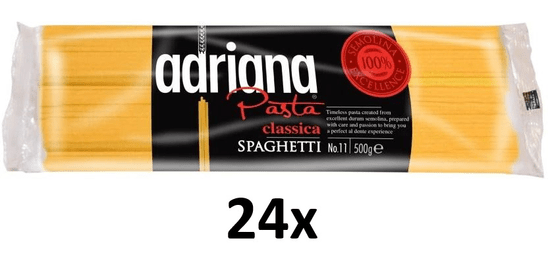 Adriana Spaghetti těstoviny semolinové sušené 24× 500g