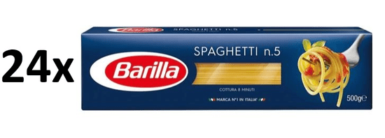 Barilla Spaghetti Semolinové těstoviny 24× 500g
